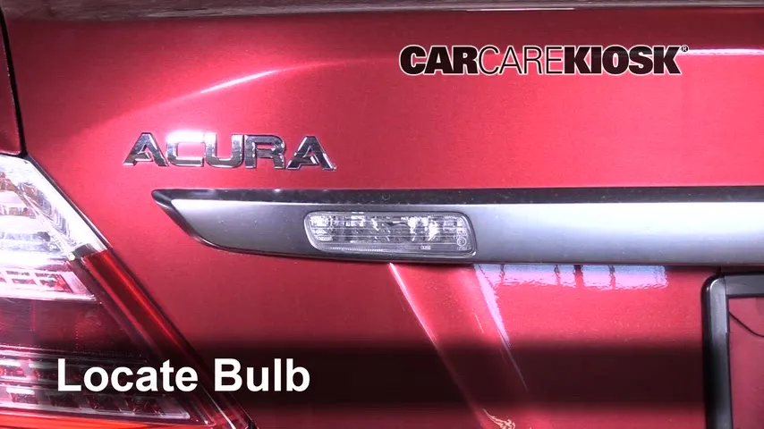 2009 Acura RL 3.7L V6 Lights Reverse Light (replace bulb)